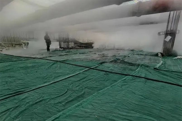 “蒸科技”首次亮相濟南地鐵，冬季混凝土砂漿低溫施工也不怕！